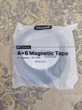 GAUDER A+B Magnetic Tape Magnetic Tape Roll with Adhesive Backing for Fly Screen