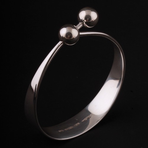 Hans hansen sterling bangle - hansen, #