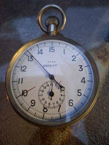 Nero lemania stopwatch - nero,