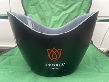 Black Ice wine champagne drinks storage Bucket Heavy Duty Plastic With Handles