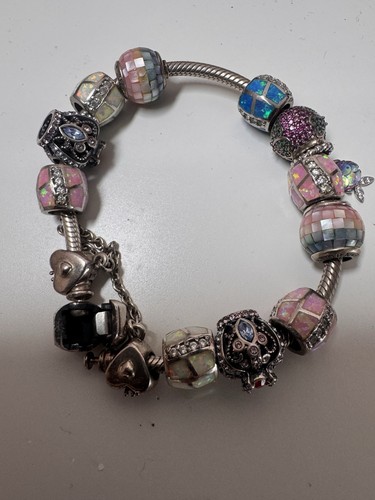 Pandora snake bracelet with - pandora,