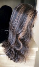 Stunning Idefine Human Hair Wig - BNWT, Lace Top/Extended Lace Front RRP $799