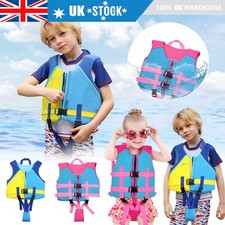 Kids Swim Life Jacket Float Vest Swimming Pool Buoyancy Aid Child WaterSports~