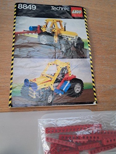 Lego technic tractor set 8849 - tractor,
