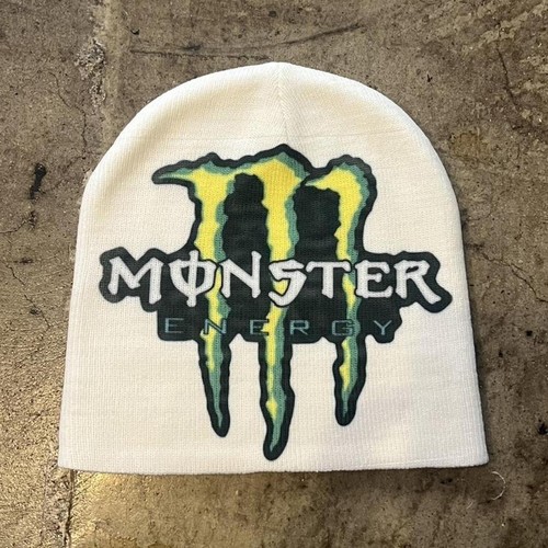 Monster energy logo white