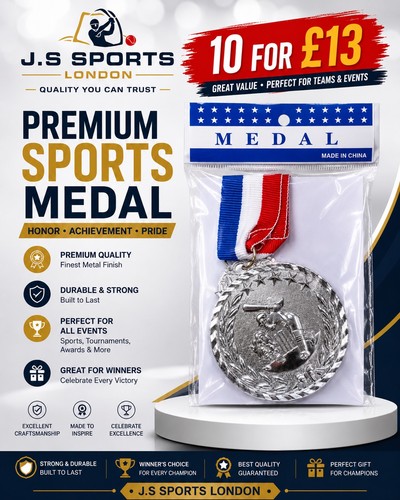 Premium sports silver - silver, medal-