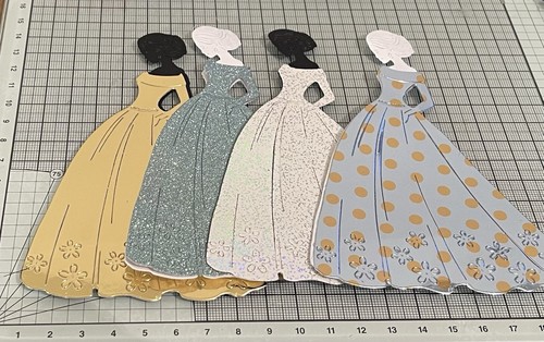 Lady die cuts dress - 4,