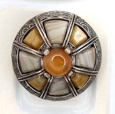 Vintage MIRACLE Shield Brooch