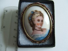 Limoges Vintage brooch pin