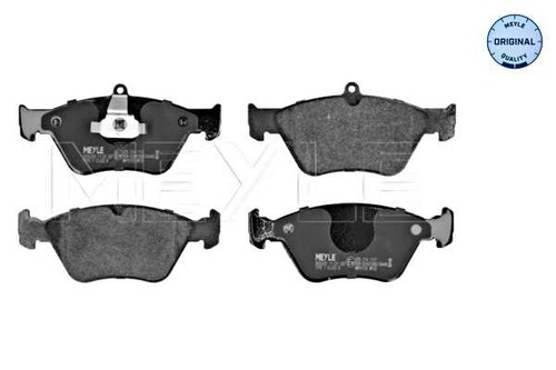 Front disc brake pad - pad, set