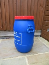 Plastic barrel red screw - red, top