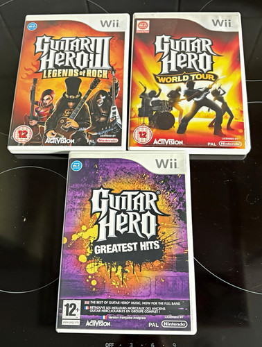 Nintendo wii guitar hero - nintendo,
