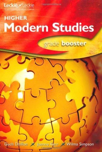 Higher modern studies - modern, grade