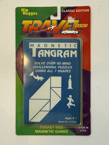 Magnetic tangram travel game - travel,