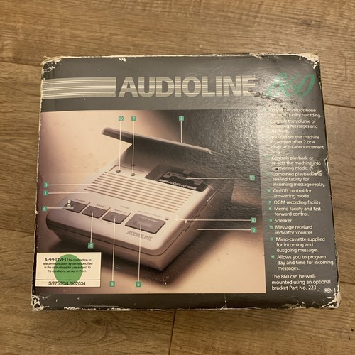 Audioline 860 telephone - audioline,