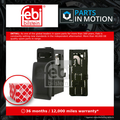 Headlamp switch fits golf - switch,