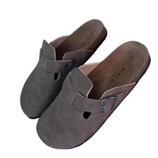 Brave Soul Brown Faux Leather Mule Clog Shoes, Size 7-8, BNWT