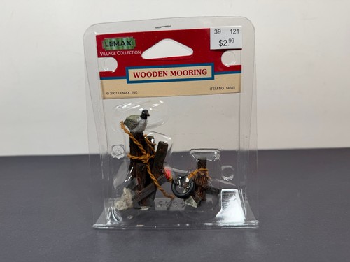 Lemax wooden mooring figurine - lemax,