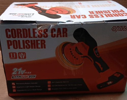 Car polisher cordless - cordless, dual