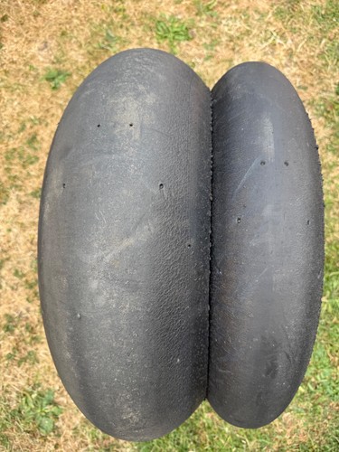 Pair motorcycle slick - pair,
