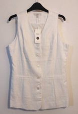 M&S Soft White Linen Blend