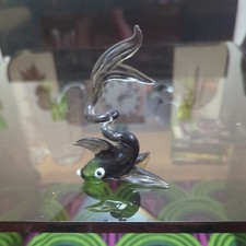 Vintage Lampwork Murano Bimini Pirelli Art Glass Cute Fish Lovely Lips