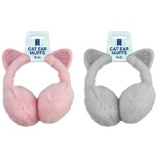 Cat Ear Muffs - Single Colour