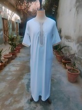 Gold Moroccan Thobe Premium