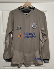 Leicester City 2004 2005 away 120 Years Sz M shirt jersey soccer kit Reversible