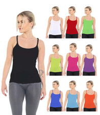LADIES CASUAL NEON VEST TOP