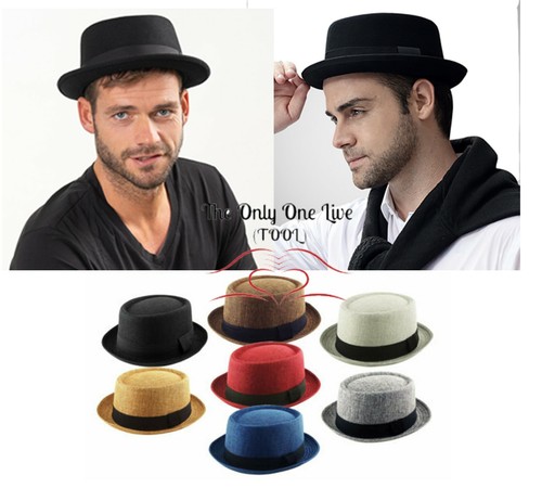 Mens pork pie - mens, hat