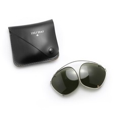 1 PAIR OF RAF CLIP-ON SUNGLASSES WITH CASE [20300]