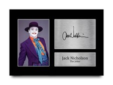 Jack Nicholson Signed The
