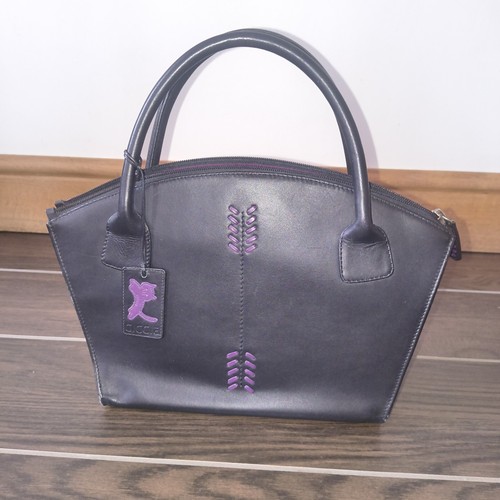 Vintage ciccia black - black, leather