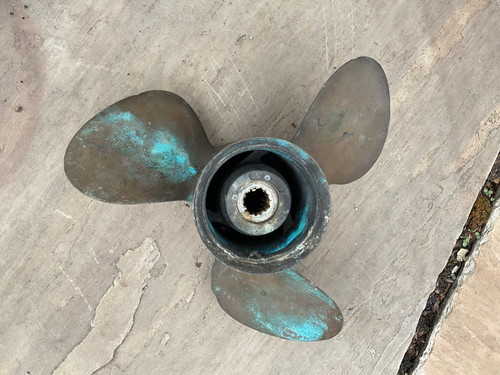 Vintage solid bronze - vintage, boat