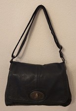 White Stuff Navy Blue Leather