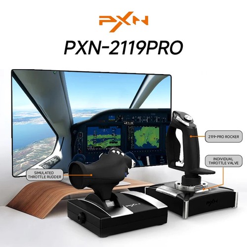 Flight simulator joystick game - simulator,