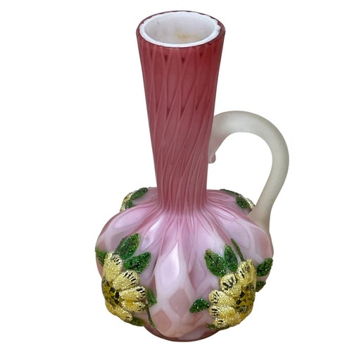 Thomas webb enameled pink - thomas,
