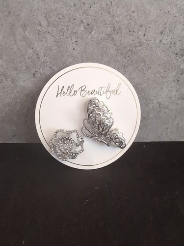 Avon brooch twin pack diamonte - brooch,