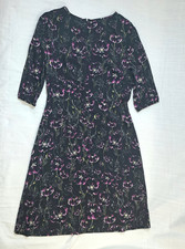 Goat Poppies Print Black