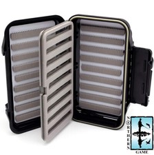 Waterproof Swing Leaf Fly Box Slit Foam - holds up to 910 flies and FREE UK P&P