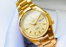 Seiko 5 Automatic Full Gold