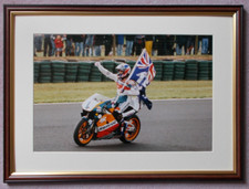 AUSTRALIAN MOTOR CYCLING PHOTO OF MICK DOOHAN FRAMED