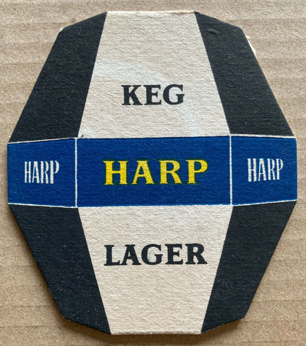 Harp keg lager beer bar - harp,