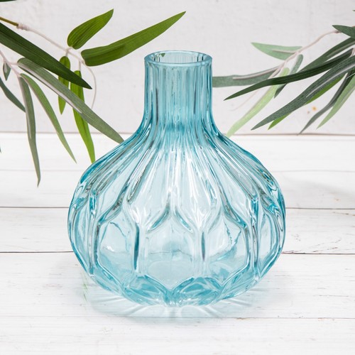 Large vintage vases pink blue - large,