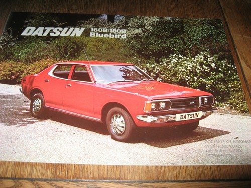 Datsun bluebird 160b - bluebird, 180b