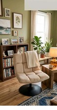 Accent Swivel Chair Moleskin
