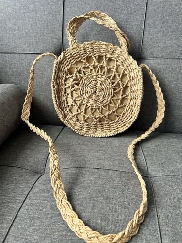 Straw crossbody bags - crossbody,