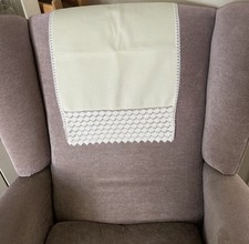Vintage Antimacassar Chair Back Covers X 3