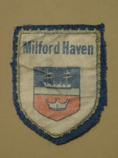 Milford Haven Cloth Badge {Wales}
